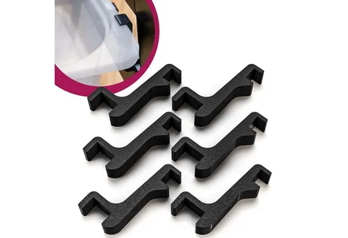 Mobilefox Adapter für Kinder-Hochstuhl Adapter Halterung passend für Ikea Trofast Box an Hauck Alpha Beta