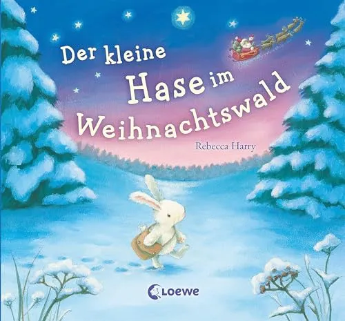Der kleine Hase im Weihnachtswald: Mini-Ausgabe - Bilderbuch für Kinder ab 3 Jahre