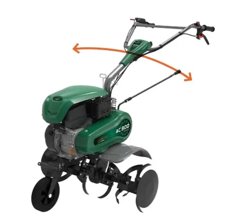 Motozappa Active AC 900 196 Cc Spurweite Arbeit 60-90 CM