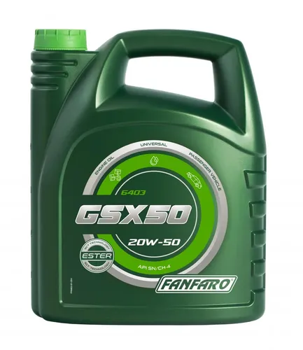 Fanfaro GSX-50 20W-50 5 L Motoröl