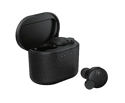 Yamaha TW-E7B True Wireless Kopfhörer - Kopfhörer mit Bluetooth, ideal für Anrufe und Musikgenuss, mit hervorragender Klangqualität und langanhaltender Akkulaufzeit.