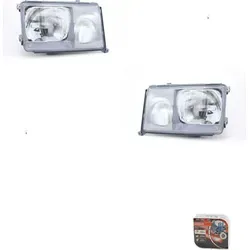 Johns, Scheinwerfer Osram Night Breaker Laser passend für Mercedes W124 84-89 mitH3 L R 1248204961 1248200161 A1248200161 A1248204961 1248205061 1...