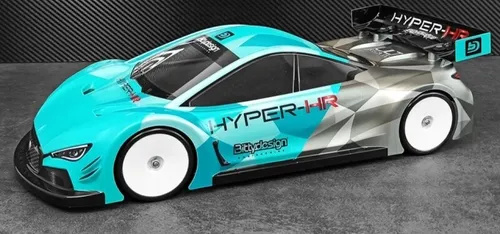 Bittydesign HYPER-HR 1/10 190mm TC Karosserie klar - Light weight BDTC-190HYPHR