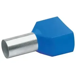 Klauke 877/14 Zwillingsaderendhülsen 2x16 mm2, blau