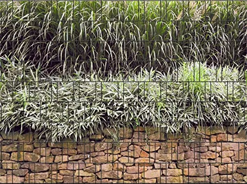 Bedruckter Sichtschutzstreifen für Doppelstabmattenzaun | Moderner Motivdruck | Wetterfest und langlebig - Gestalten Sie Ihren Garten individuell mit hochwertig bedruckten Sichtschutzstreifen. Diese wetterfesten und UV-beständigen Streifen bieten nicht nur Sichtschutz, sondern auch eine stilvolle Dekoration für Ihr Zaunfeld.