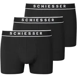 Schiesser Herren 3 PACK Boxershorts Bio Baumwolle von Schiesser