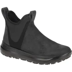 Ecco Damen Stiefeletten Solice W Chelsea GTX Schwarz 38 EU - Schicke, knöchelhohe Stiefeletten aus hochwertigem Nubukleder mit GORE-TEX Membran für wetterfesten Komfort. Ideal für stilvolle Winterlooks und einfaches An- und Ausziehen dank Zuglaschen.