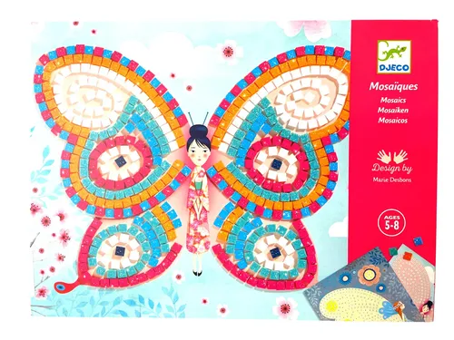 Schmetterlinge Mosaik Puzzle von #5014340 von Djeco