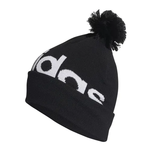 adidas Wintermütze (Bommel) Pompom Woolie mit umgeschlagenem Bund schwarz Herren