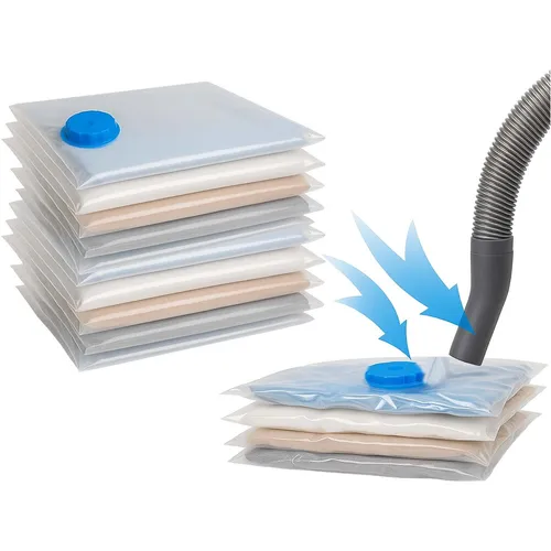 8x Vakuumbeutel Aufbewahrungsbeutel Vakuum Beutel Kleiderbeutel Kleidung