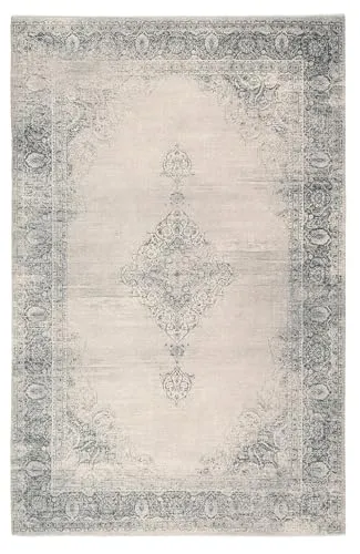 Kelim Vintage Teppich Wohnzimmer Creme 195 X 280 cm - Teppich für Wohnzimmer, super sanft und maschinenwaschbar, ideal für ein warmes Zuhause mit stilvollem Vintage-Design und umweltfreundlicher Herstellung.