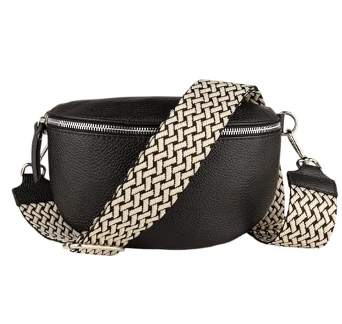 Bauchtaschen Schwarz von MIRROSI