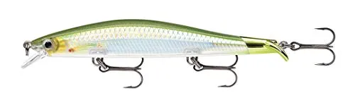 Rapala Unisex-Erwachsene RPS12HER Ripstop-Köder, Größe 12, 11,4 cm Länge, 12,1 cm Tiefe, 12,7 g, 3-#5 Haken, Hering, Pro 1, Multi, Einheitsgröße