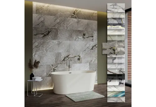 Wand- & Deckenfliesen Weiß von HEXIM