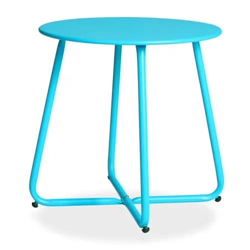Homestyle4u 2484 Beistelltisch in blau von Homestyle4u