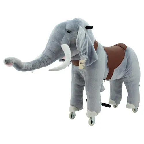 Sweety Toys 7431 Reittier Elefant auf Rollen für Kinder