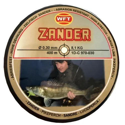  WFT Zielfisch Zander 0,30mm 8,1kg von WFT