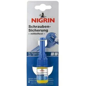 Nigrin Schraubensicherung 74091, mittelfest, blau, wasserfest, 5ml