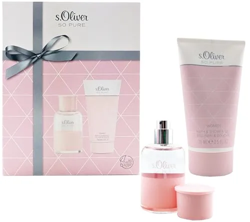 S.Oliver So Pure Set (Eau de Toilette,30ml+Showergel,75ml), 105 ml
