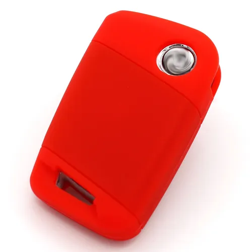 Schlüsselhülle VD Rot Silikonschutz Autoschlüssel Cover Fernbedienung