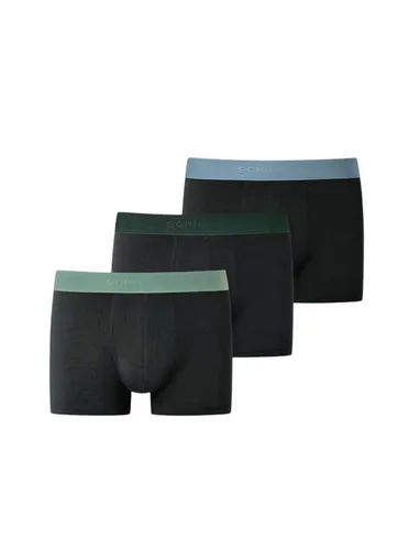 Schiesser Boxershorts 95/5 Organic Cotton – 3er-Pack Herren - Bequeme Boxershorts aus 95% Bio-Baumwolle und 5% Elasthan für perfekten Sitz und Tragekomfort. In modischen Farben und mit sportlichem Logo-Webgummibund erhältlich.