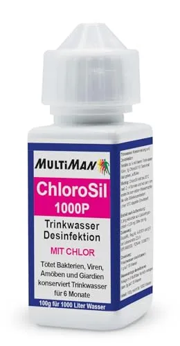MultiSil ChloroSil Pulver 1.000P 100g