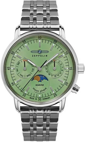 ZEPPELIN Multifunktionsuhr LZ 14 Marine Moonphase 8637M-4 von Zeppelin