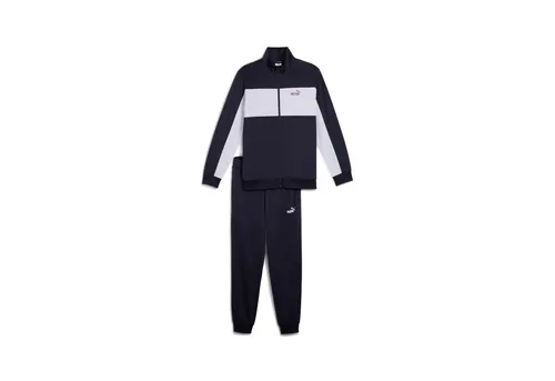 PUMA Unisex Poly Colorblock Suit Strickanzüge in New Navy, XL EU
