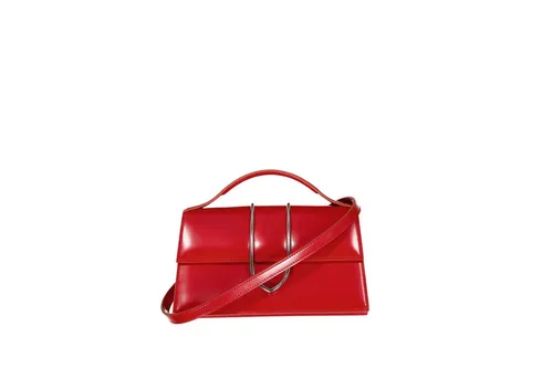 JACQUEMUS Umhängetasche Le Grand Bambino Frame – Ikonisches Designerstück - Moderne Unisex Umhängetasche von Jacquemus in kräftigem Rot aus hochwertigem Kalbsleder. Vielseitig tragbar als Hand- oder Schultertasche – ideal für Alltag und besondere Anlässe. Kompaktes Format für Ihre Essentials.
