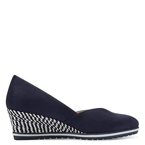 Tamaris Damen Klassische Pumps, Frauen Absatzschuhe,Heels,hochhackige Schuhe,stoeckelschuhe,Ausgehschuhe,Abendschuhe,Court Shoes,Navy,40 EU