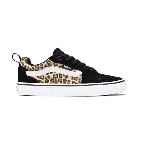 Vans Filmore Sneakers Schwarz Größe 4,5 - Klassische Vans Filmore Sneakers in Schwarz, inspiriert von 90er Jahren, bieten optimalen Tragekomfort und ein stylisches Design. Ideal für alltägliche Aktivitäten mit praktischem Fersenzug.