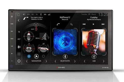 ZENEC Z-N966: 2-Din Autoradio mit 9
