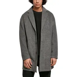 Urban Classics Herren Jacke Classic Herringbone Coat - Dunkelgrau XL - Herren-Mantel im eleganten Fischgrät-Muster aus hochwertigem Polyester, ideal für stilbewusste Männer. Entdecke angesagte Streetwear im URBAN CLASSICS Brand Store!