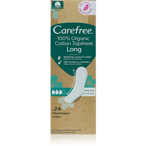 Carefree Organic Cotton Long Slipeinlagen 24 St.