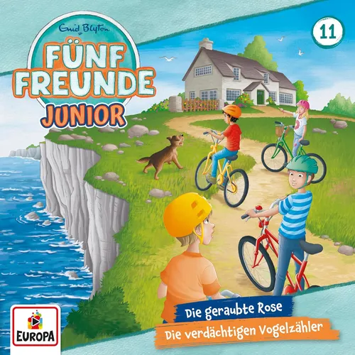 CD * FÜNF FREUNDE JUNIOR - FOLGE HSP 11 - DIE GERAUBTE ROSE - VOGELZÄHLER #NEU =