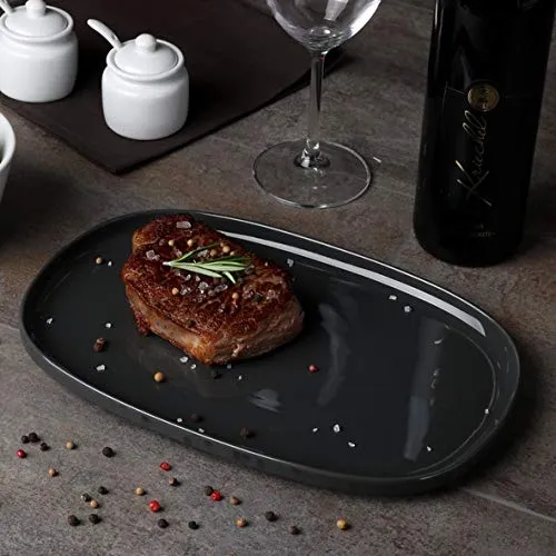 Porzellan Platte 30 x 20 cm