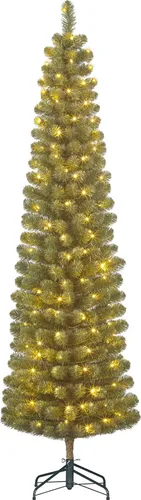 Black Box Trees Künstlicher Weihnachtsbaum Charlton Pilar 120 cm - Entdecke den eleganten Charlton Pilar Weihnachtsbaum mit 120 warmweißen LEDs. Der schlanke Baum überzeugt durch seine natürliche Ausstrahlung und einfache Montage. Perfekt für festliche Stimmung und langlebigen Einsatz!