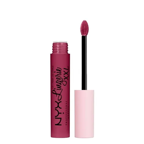 NYX Professional Makeup Lip Lingerie XXL, Flüssiger Lippenstift für langen Halt, Vegane Formel, Xxtended