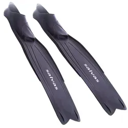 Salvas Flosse Geräte Schwimm Flosse Shark Apnoe, Scuba Lang Frei Tauchen Taucher 40-47 schwarz - Flossen für Apnoe- und Scuba-Tauchen, aus hochwertigem Thermorubber für optimalen Komfort und Effizienz beim Tauchen.