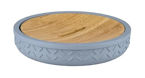 Kleine Wolke Seifenschale Dash, Accessoires, Farbe Iceblue, Material: Polyresin/Bambus