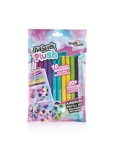 Airbrush Plush Refill Kit 10 pens von Airbrush Plush