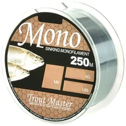 Trout Master Angelschnur Trout Master Mono Schnur - 200m Forellenschnur, 0.2 m Länge, 0.2 mm Fadendurchmesser, (200-St) 0.2 m