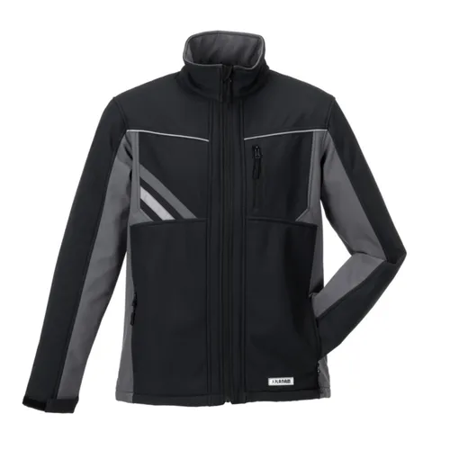 Planam Highline Softshelljacke XXL - Funktionsjacke aus 100% Polyester mit TPU-Membrane, wind- und wasserabweisend, ideal für aktive Männer bei jedem Wetter.