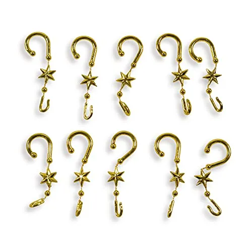 Riffelmacher & Weinberger Haken, Gold, Kunststoff - Eleganter Kleiderbügel in Gold, ideal für stilvolle Aufbewahrung und Präsentation Ihrer Kleidung.