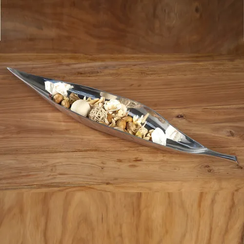 GROßE ALU DEKO SCHALE 