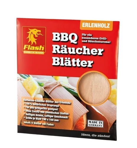 Räucher-Blätter Boomex Flash Erle 8 Stück von Flash