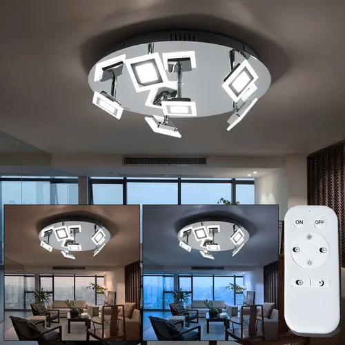 Wofi CHOLET LED Deckenlampe mit Fernbedienung von Wofi