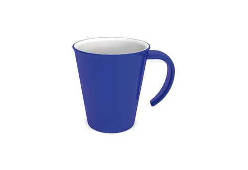 Ornamin Tasse Kaffeepott, Kaffeebecher, Campingbecher, Kaffetasse aus Kunststoff, 1-tlg., Bisphenol-A-frei (BPA-frei), bruchstabil, 100% Made in Germany