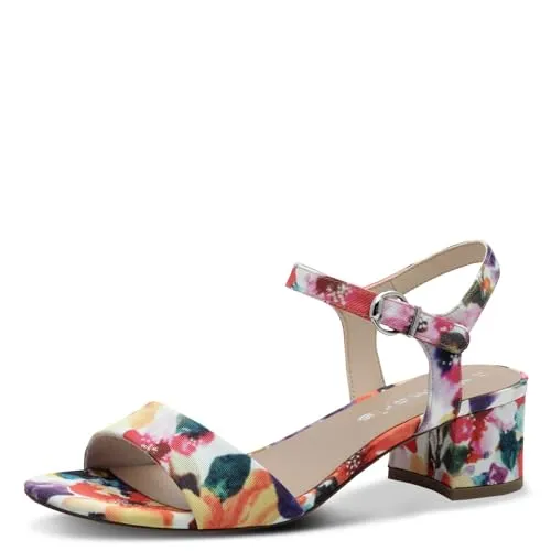 Tamaris Sandalette Damen Vegan Elegant orange,EU 40