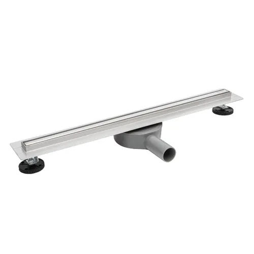 Duschrinnen Bodenablauf SLIM LOW PROLINE 60 SILBER – Hochwertige Abflussrinne - Praktische, befliesbare Ablaufrinne aus rostfreiem Edelstahl für Dusche und Boden. Korrosionsresistent und geruchssicher – ideal für eine zuverlässige Entwässerung.